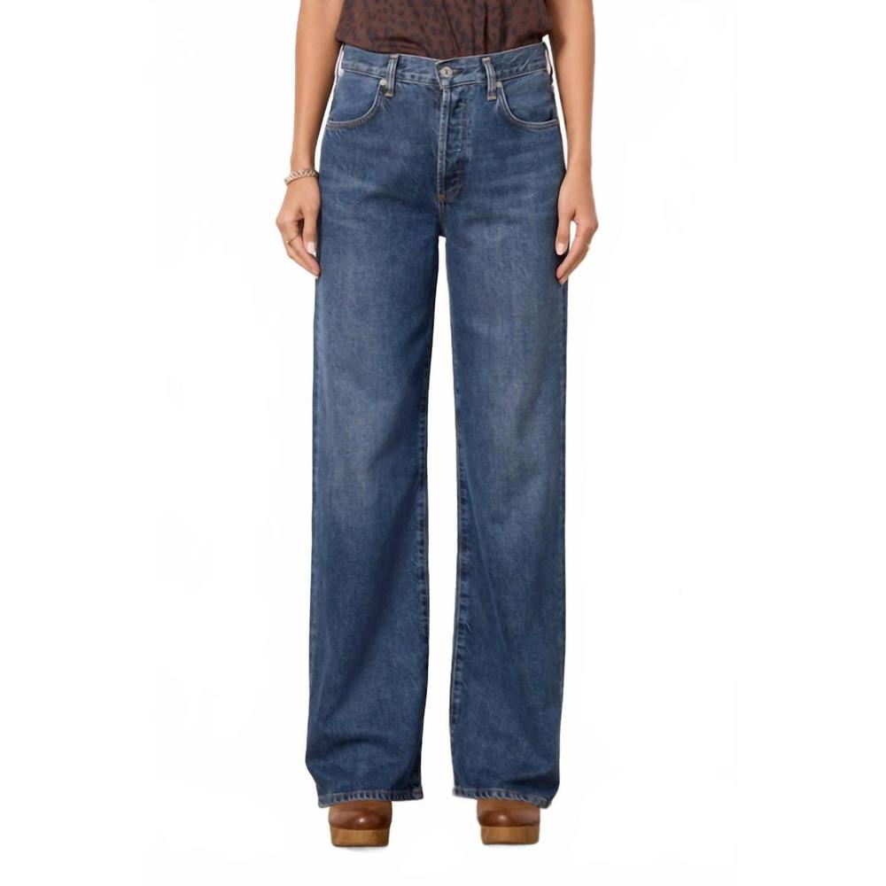 NEW CITIZENS OF HUMANITY high rise wide jeans 30" in westwood - Picture 2 of 4